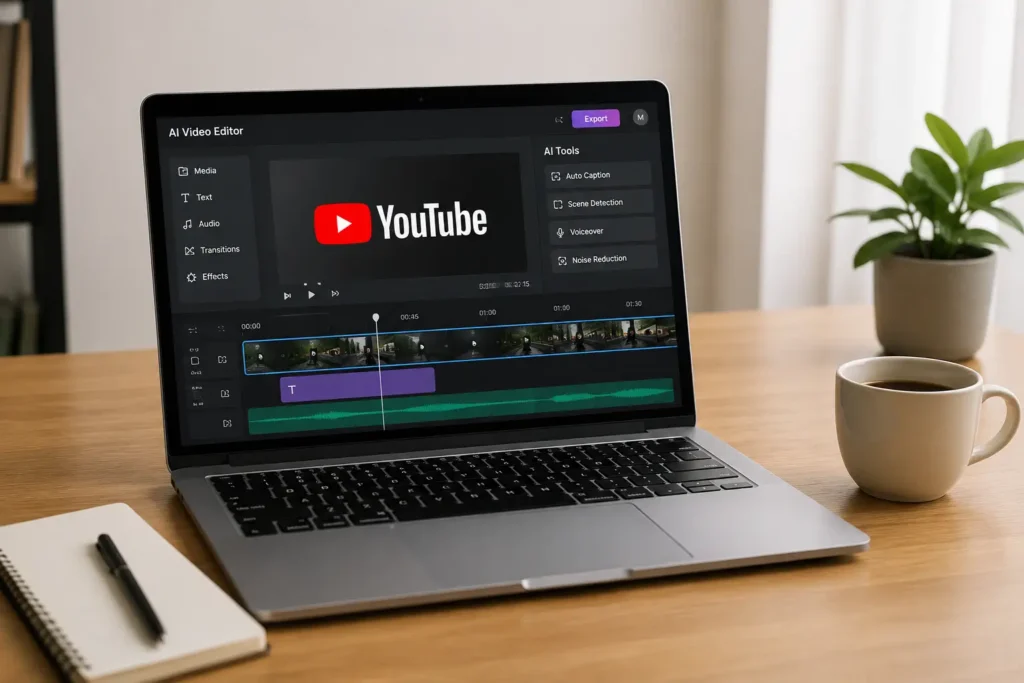 how to create YouTube videos using AI