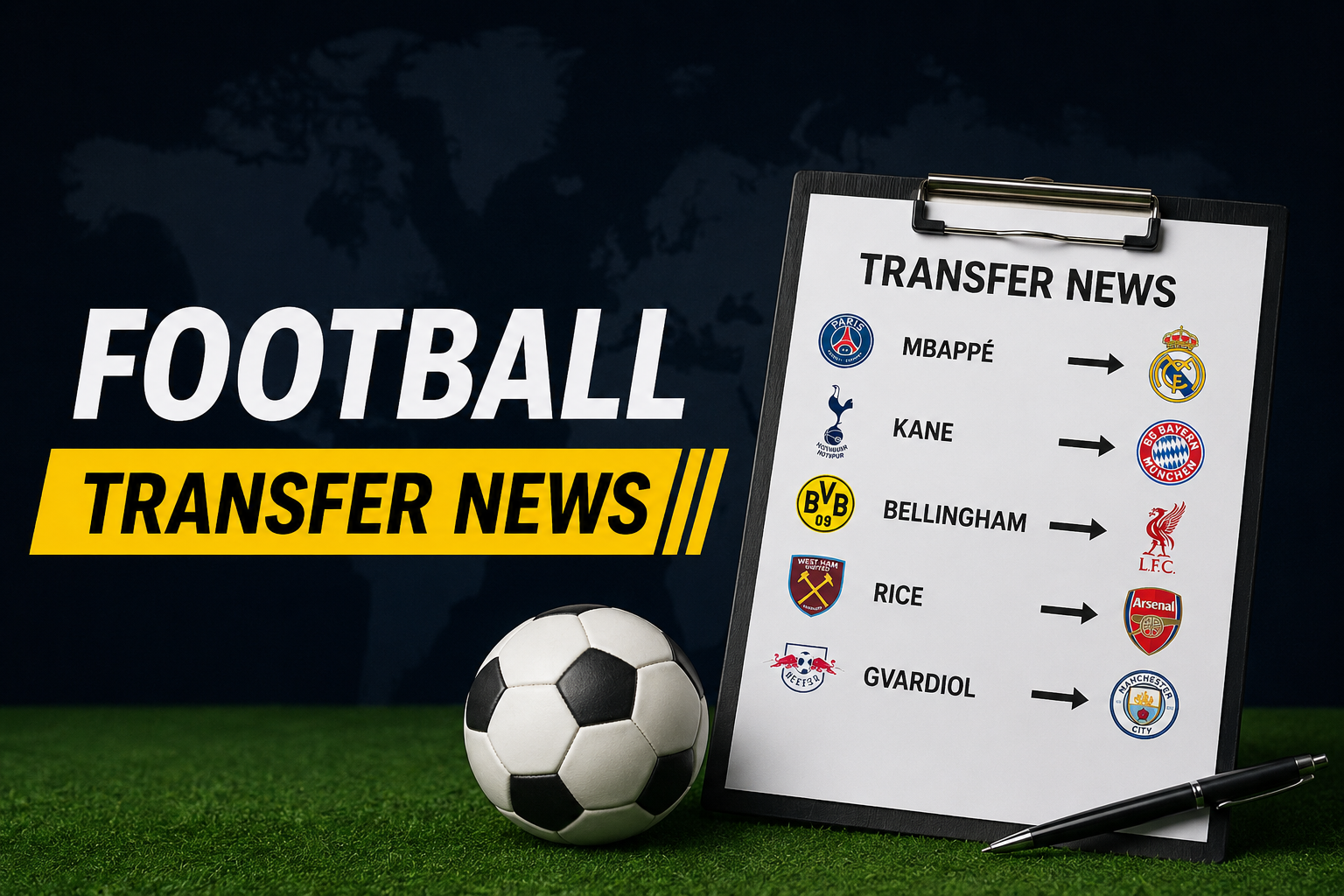 Football Transfer News 2026: Biggest Deals & Rumors
