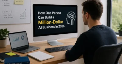 One person, AI tools, and the right strategy can turn a simple idea into a scalable million-dollar business in 2026.