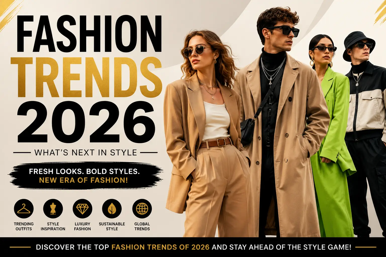 Fashion Trends 2026: Complete Guide to Future Styles, Smart Fashion & Sustainable Looks