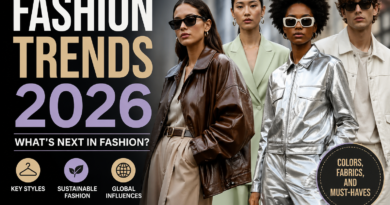 Fashion Trends 2026 thumbnail showing modern outfits, sustainable fashion styles and global fashion influences