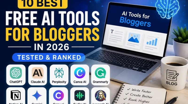 Best Free AI Tools for Bloggers in 2026