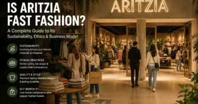 Is Aritzia Fast Fashion? Comparison of Aritzia's sustainability, ethics, clothing quality, and business model.
