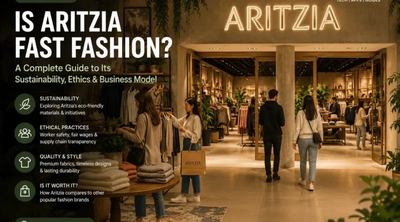 Is Aritzia Fast Fashion? Comparison of Aritzia's sustainability, ethics, clothing quality, and business model.