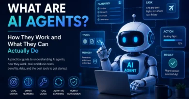 AI agents working with tools and automation