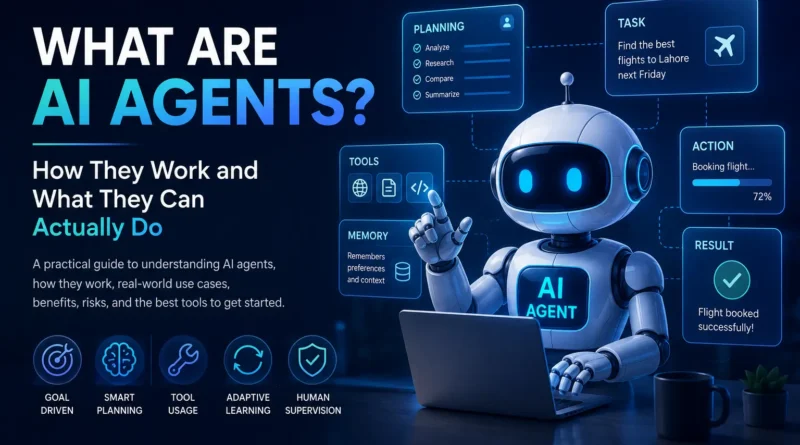 AI agents working with tools and automation